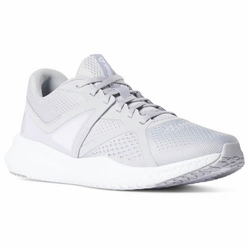 Reebok Flexagon Fit Botasky Damske - Siva/Biele AC9193MZ